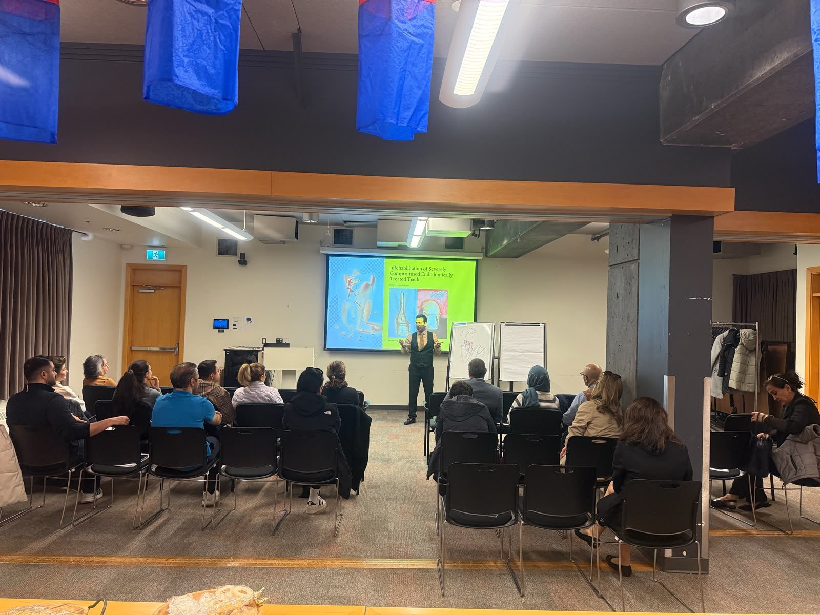 AmisA Continuing Education session — endodontic rehabilitation lecture